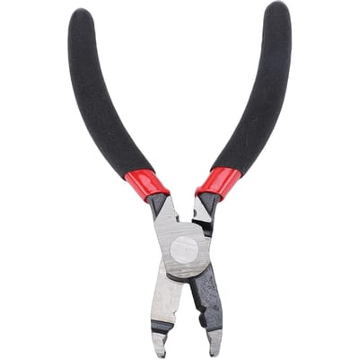 Pince à enlever les vis Extracteur de vis endommagées Pince universelle Pince à dénuder les fils Outil de sertissage Multifonction pour fixations endommagées et rouillées black