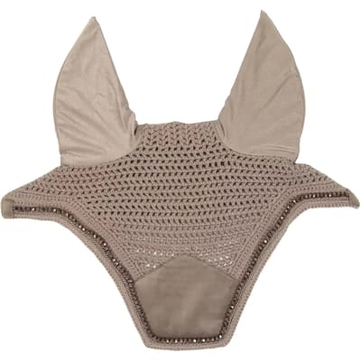 Korte anti-geluid cap voor paard met kralen Kentucky Horsewear Wellington