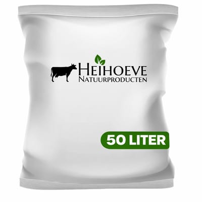 Gedroogde koemest 50 liter (Universele tuinmest - Organische tuinbemesting - Bodemverbeteraar - Moestuinmest - Gazonmest - Koemest - Gehygiëniseerd en Gecomposteerd) Rechtstreeks van de boerderij