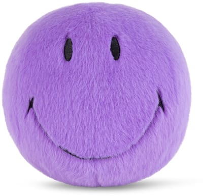 Smiley Fuzzy Bright Purple 13 cm - ECO