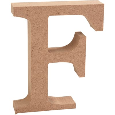 VBS MDF-brieven - Letter "F"