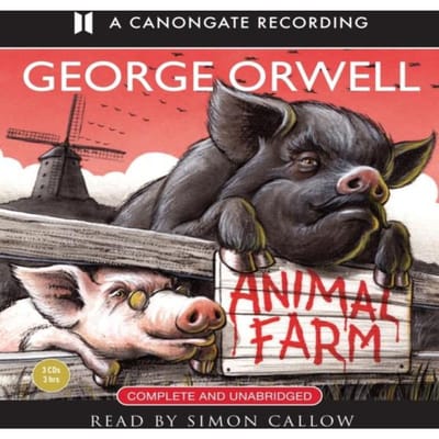 Animal Farm van George Orwell CDAudioboek 9781906147464