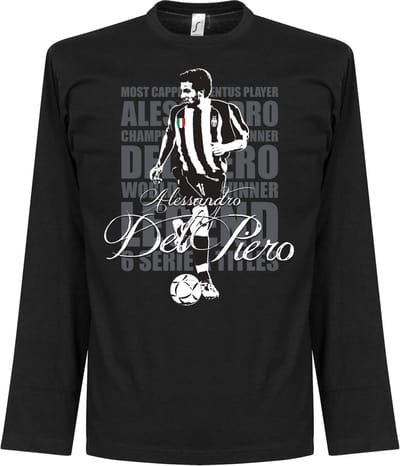 Del Piero Legend Longsleeve T-Shirt - L