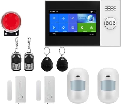 Huishoudelijk Alarmsysteem - Draadloos Beveiligingssysteem - Thuisbeveiliging - App Bediening - 1000 Gram - W4B2