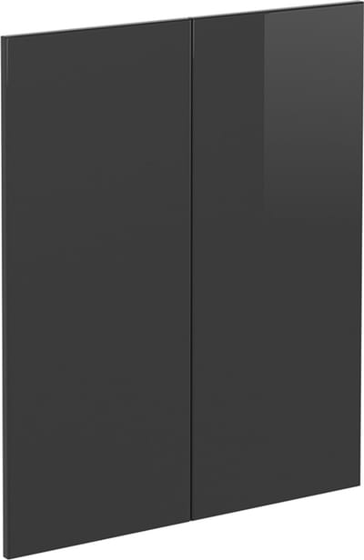 Vicco R-Line Keukenfront – 59.2 x 71.3 cm meubelfront voor de onderkast Antraciet Hoogglans
