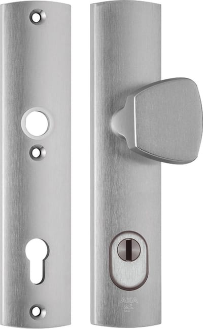 AXA 6665 Veiligheidsbeslag Curve Plus S-knop PC92 anti-kerntrek F1 - 6665-51-11/92