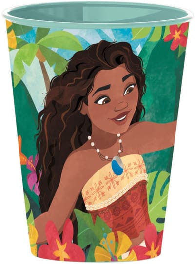 Disney Vaiana Drinkbeker - 260 ml - Beker - 1 stuk - Lagoon - Voor verjaardagen en feestjes