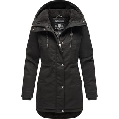 Navahoo Winterfunke dames winterjas met teddyvoering