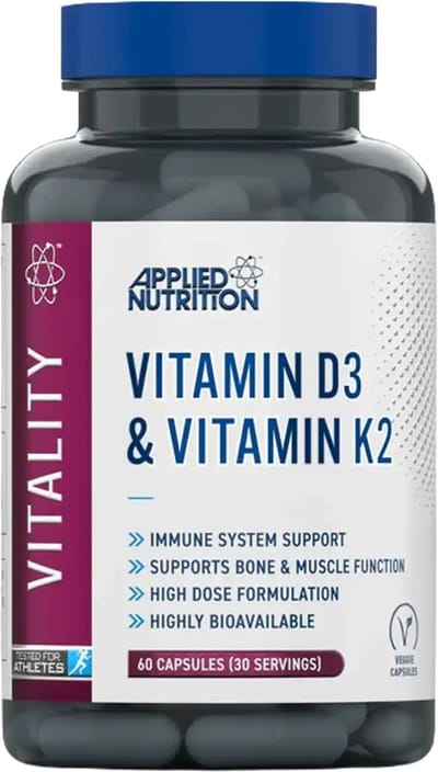 Vitamin D3 & K2 - 60 caps