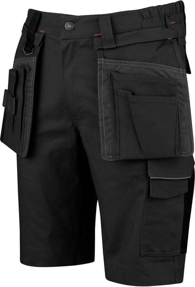 STØRVIK Thijs Stretch Korte Werkbroek Heren - Werkshort - Maat 3XL - Zwart