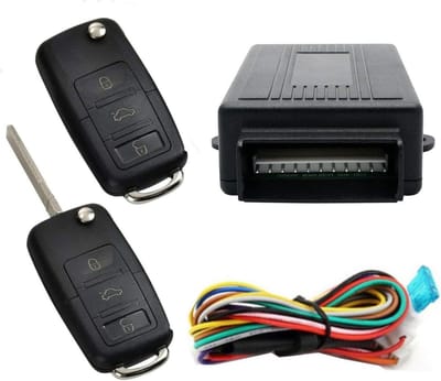 Auto Alarm - Voertuigbeveiliging - Auto Beveiligen - 108 Decibel - 100 Meter Bereik - Zwart