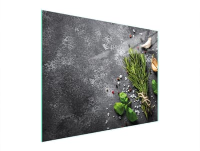 TMK ArtDeko Serie - Glazen Snijplank - 52x40 cm - Gehard Glas - Antislip