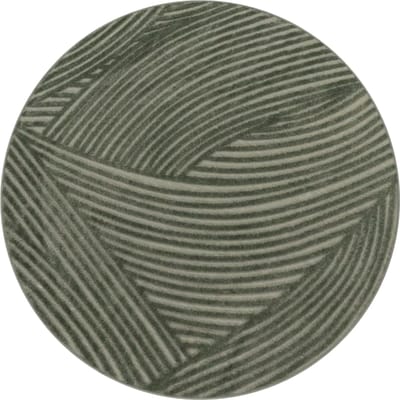 Binnen- en buitenkleed Cotara groen 120 cm rond