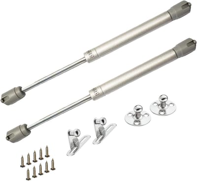 Gasveer Keukenkast - Gasdrukveer Scharnier - Keukenkast Deur - Zacht Sluiten Mechanisme - 26.5cm Lengte