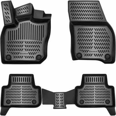 3D Rubber Automatten voor Volkswagen TIGUAN 2024-2026 [III] - geurloos & op maat - hoge rand