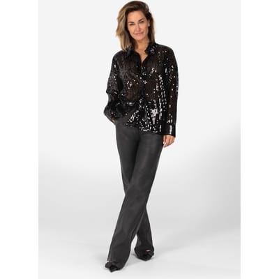 Ibana Tovo - Party Tops Black Maat: 34 | Blouses Outlet | Dames | Zwart