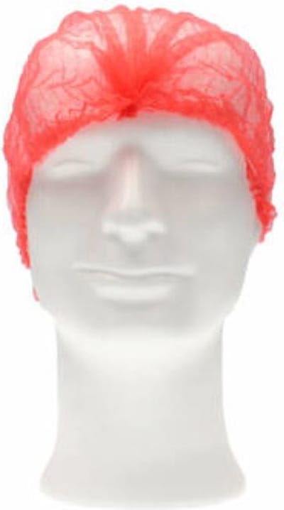 CMT | 3 x 100 stuks wegwerp Haarnetjes non-woven | ROOD | 300 stuks | Latexvrij | niet steriel | Clip Caps