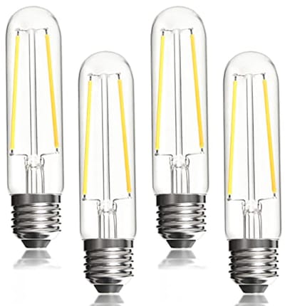 Dimbare E27 LED Lamp 4W - Warm Wit 2700K voor Hanglampen en Wandlampen - Verpakking van 4