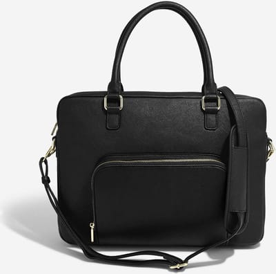 STACKERS BLACK - Laptoptas - schoudertas - rugzak - handtas - dames