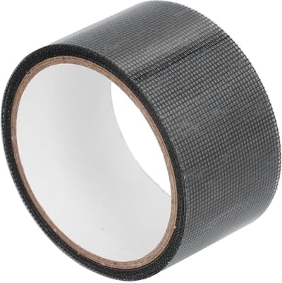 Dailygoods- Reparatietape 50 Mm X 2 M - Schermreparatietape - Vezelmateriaal - Duurzaam - Sterk - Voor Raamschermen