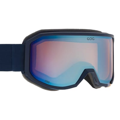 Zero UV400 Ski- en Snowboardbeschermers met Antivfog Hydrofobe Spiegel Dubbele Lens