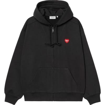 Carhartt Wip Heart Ii Hartt Jas Met Capuchon Zwart