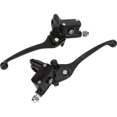 Levier d'embrayage de moto 78 pouces M10 Levier de pompe de maître-cylindre de frein pour 0 ?Moto 300CC black