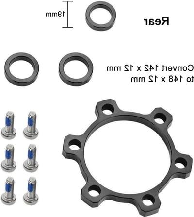 Fietsnaaf Conversie Adapter voor Voor- en Achterwielen, Boost Naaf Conversie, Geschikt voor 100x15 en 110x15