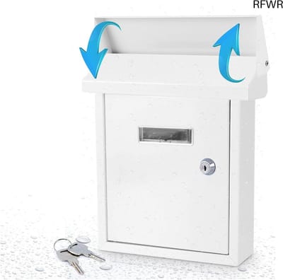 RFWR® Weerbestendige wandbrievenbus voor veilige postinvoer en pakketbezorging