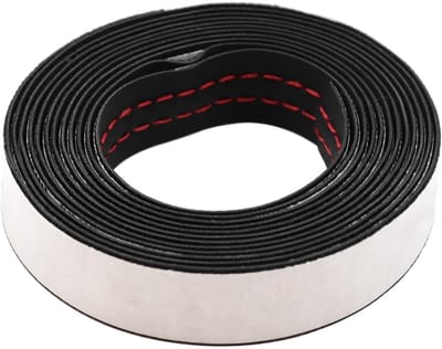 Dailygoods- Sierstrip 2M - Zelfklevend - Auto Accessoires - Interieurdecoratie - Rood - Leer - Interieurstrips