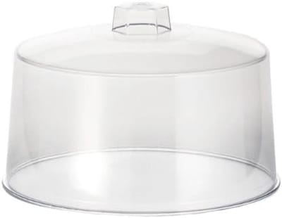 Ronde Taartstolp Serveerstandaard Deksel met Handvat Diameter 30,5 cm