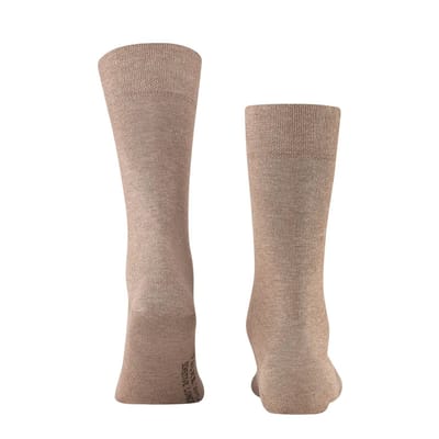 FALKE Sensitive London met comfort tailleband katoen sokken heren bruin - maat 47-50