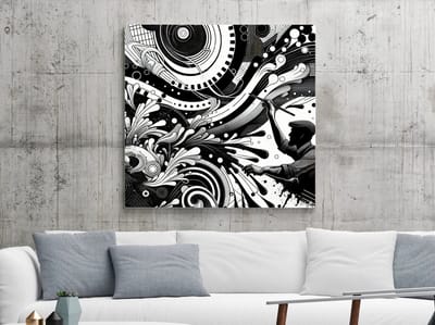 Kunstprint | Wanddecoratie | Dibond | 20 × 20 cm