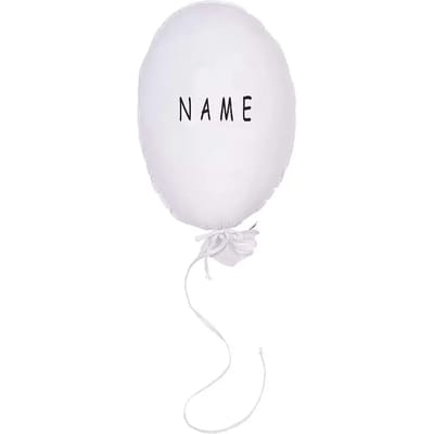 Persoonlijk kussen ballon ecru Malomi Kids