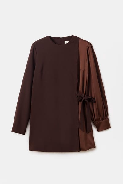 Touché Privé - Tuniek in contrastkleuren - Bruin - Dames