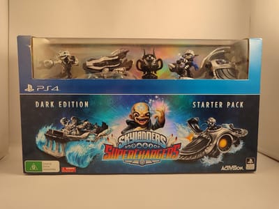 Skylanders Superchargers Dark Edition Starter Pack Playstation 4