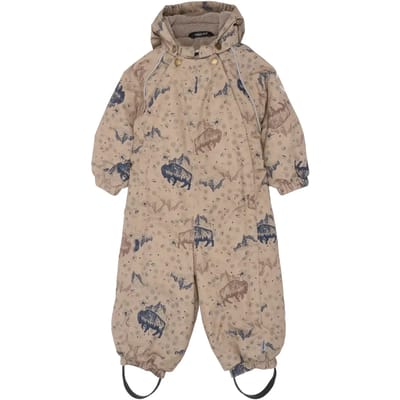 Ski overall polyester voor baby Mikk-Line Aop Floral