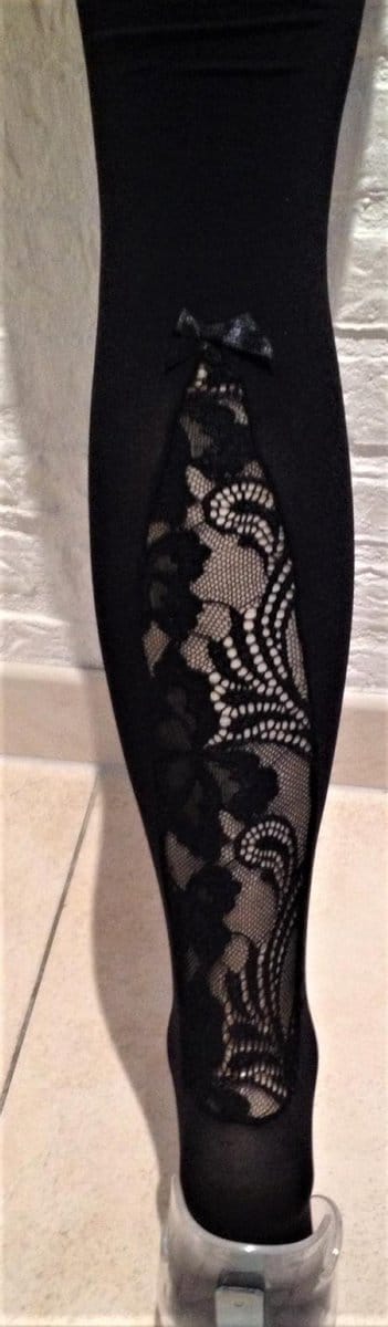 Clio Hold Ups - Dikke - Multi fribre - Opaque - Hold Up Kousen - Sexy Chic - 40 Den. - T3/4 - M/L - Zwart