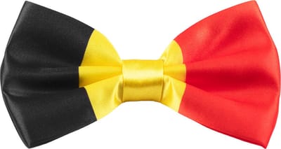 Boland - Vlinderstrik België - Volwassenen - Unisex - - Rode duivels - Belgie - Voetbal