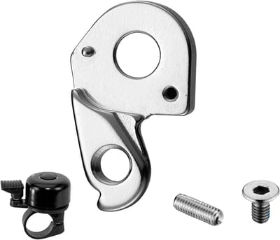 Schakeloog - Derailleurhanger - Fiets Reparatie - Inclusief Bel - GH-096 - Zilver
