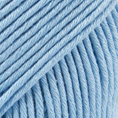 DROPS Muskat Uni Colour - 02 babyblauw - Katoen Garen
