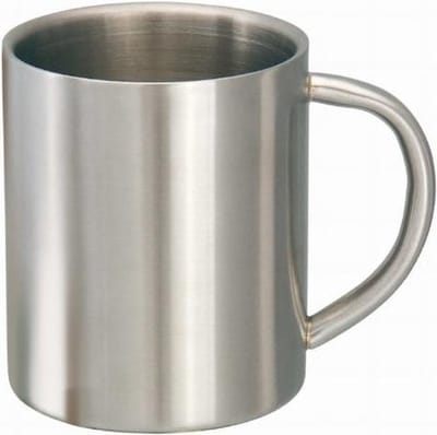 Mato Drinkbeker Rvs 0,3 Liter Zilver 9 Cm