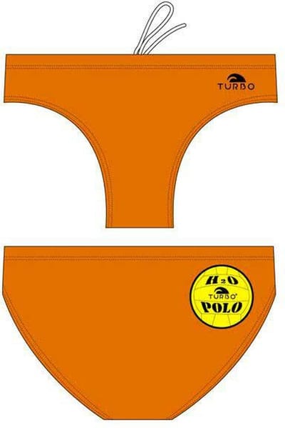 Turbo Basic Zwemslip Oranje L Man