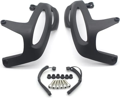 Motorblok Beschermers - Cilinderkop Covers - Motor Bescherming - Hittebestendig Materiaal - 255 gram - Zwart