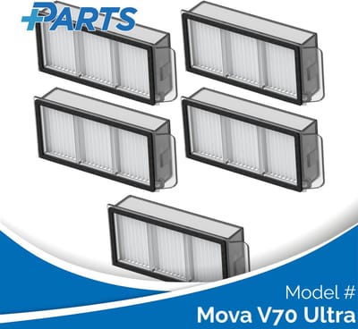 Mova V70 Ultra Filters (5 Stuks, Plus.Parts® alternatief voor MRHF30)