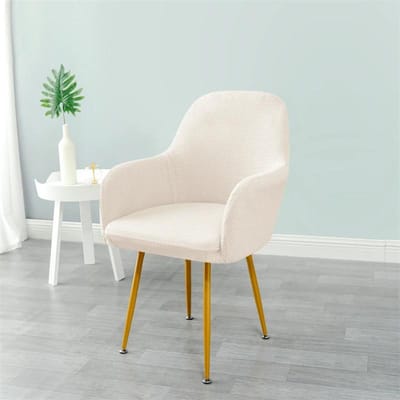1PC Jacquard Hoge Fauteuilhoes Waterafstotend Elastisch Eetkamerstoel Zitkussen Slipcover Antislip el Stoelbeschermer voor thuis 1PC