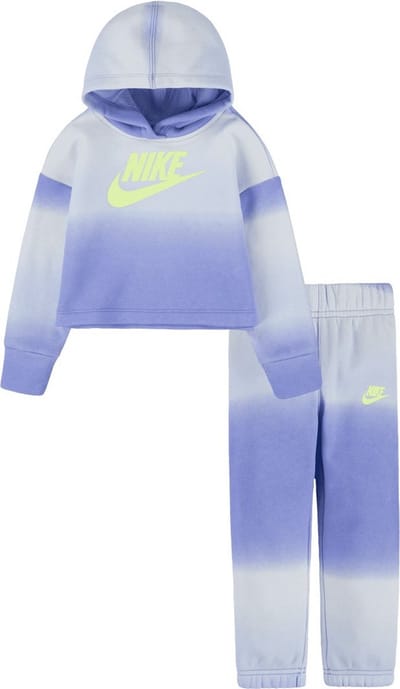 Nike - Meisjes - Printed Club Jogger Set - Paars - Maat 80-86