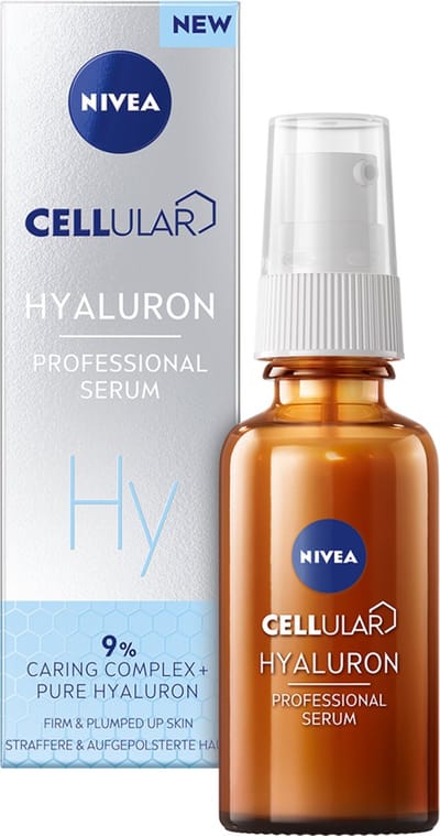 NIVEA Cellular Serum Gezicht met Hylaronzuur - Gezichtsserum - Voor een Stevigere en Vollere Huid - 30ML