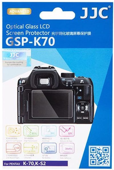 JJC GSP-K70 / K-S2 Optical Glass Protector