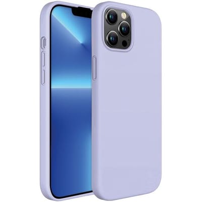 ShieldCase telefoonhoesje geschikt voor Apple iPhone 13 Pro Max silicone case - paars - Siliconen hoesje - Shockproof case hoesje - Backcover case